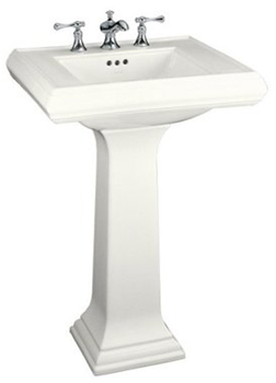 Kohler K-2238-8-0 Memoirs Pedestal Lavatory With 8