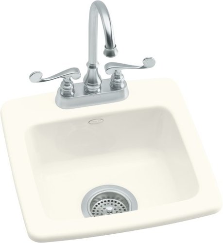 Kohler K-6015-3-96 Gimlet Self-Rimming Entertainment Sink With 3-Hole 8